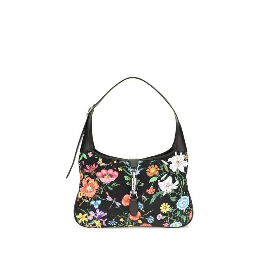 Gucci Multicolor Nylon Shoulder Women's Bag